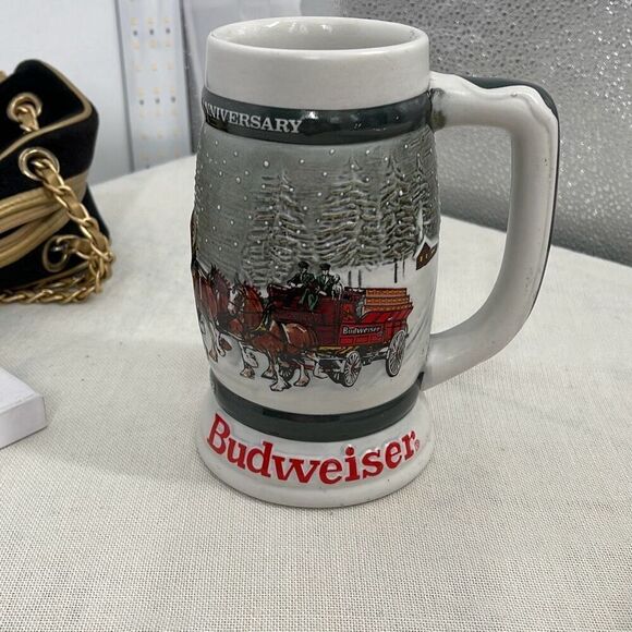 Budweiser Clydesdales 50th Anniversary mug 1933-1983. - Picture 3 of 10